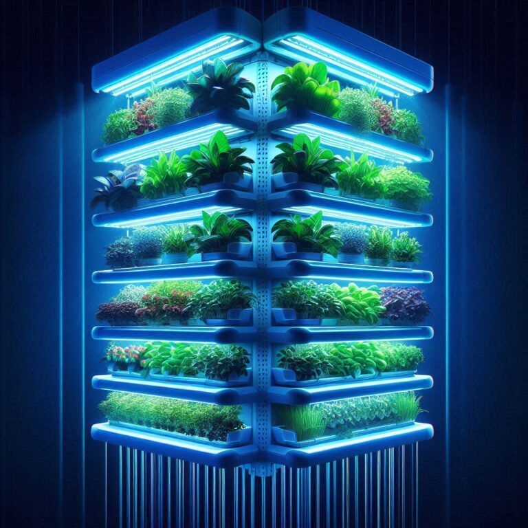 Comparativo de Lâmpadas: Fluorescente, Halógena, LED e HPS em Hortas Verticais